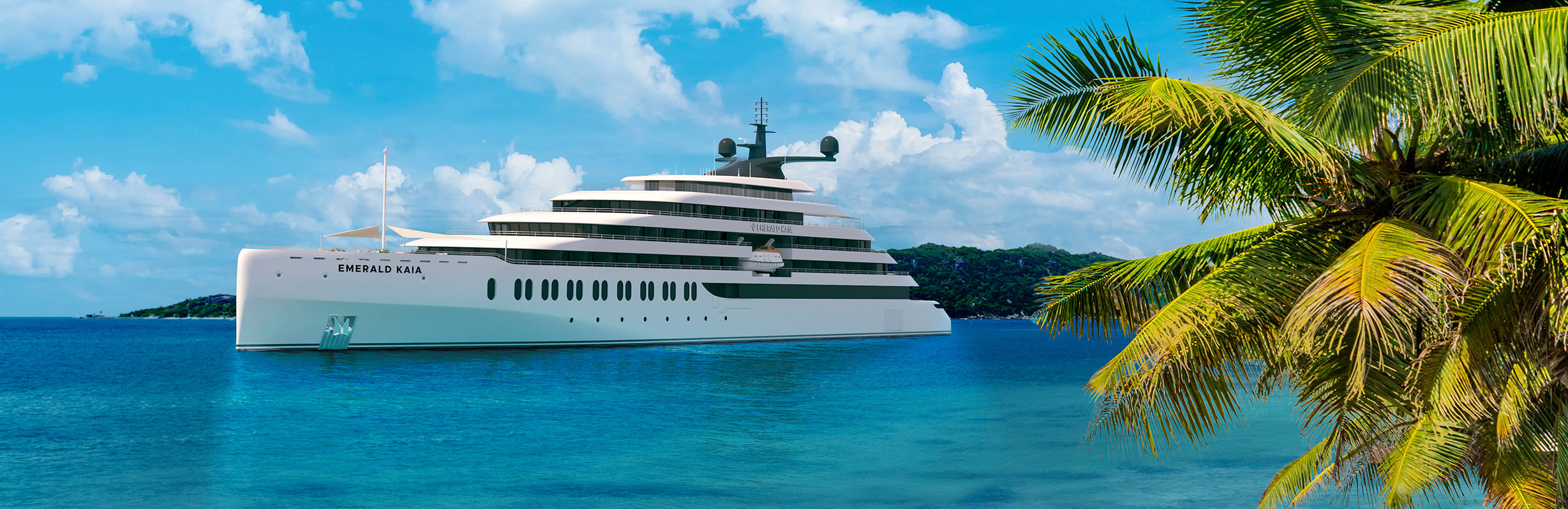 Emerald Yacht in Praslin Island, Seychelles